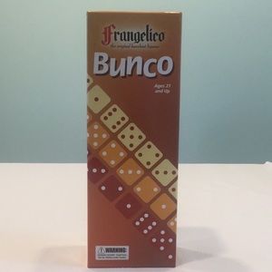frangelico Bunco Fuzzy Dice Bell Ringer Game